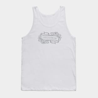 Stitchaholic Gray Tank Top